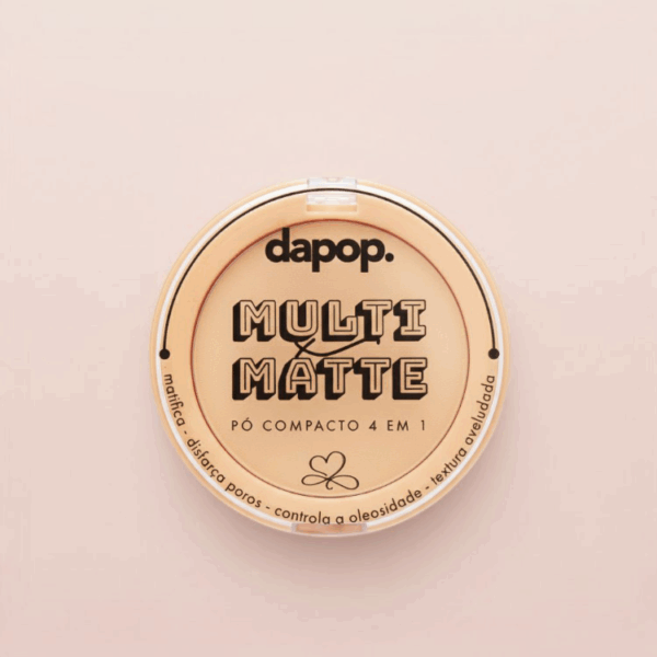 Pó Compacto Multi Matte - Dapop