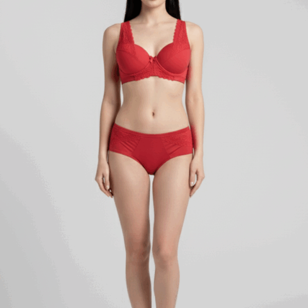 Conjunto Luna – Vermelho